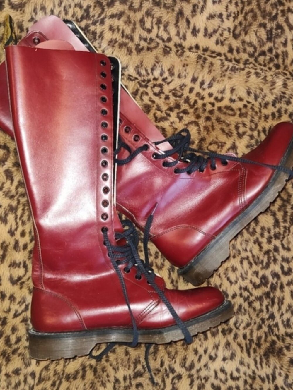 Grail Status Vintage Dr. Martens 1420 20-Eye Knee-High Boots